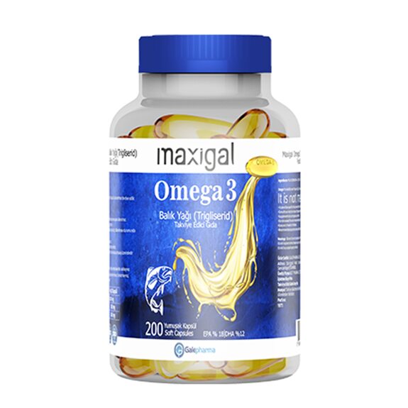 Омега 3 рыбий жир Omega Maxigal  