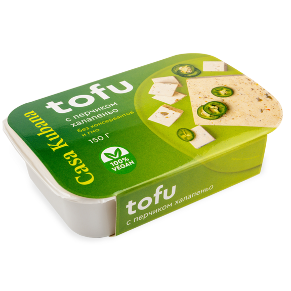 Тофу-брикет «С перчиком халапеньо»