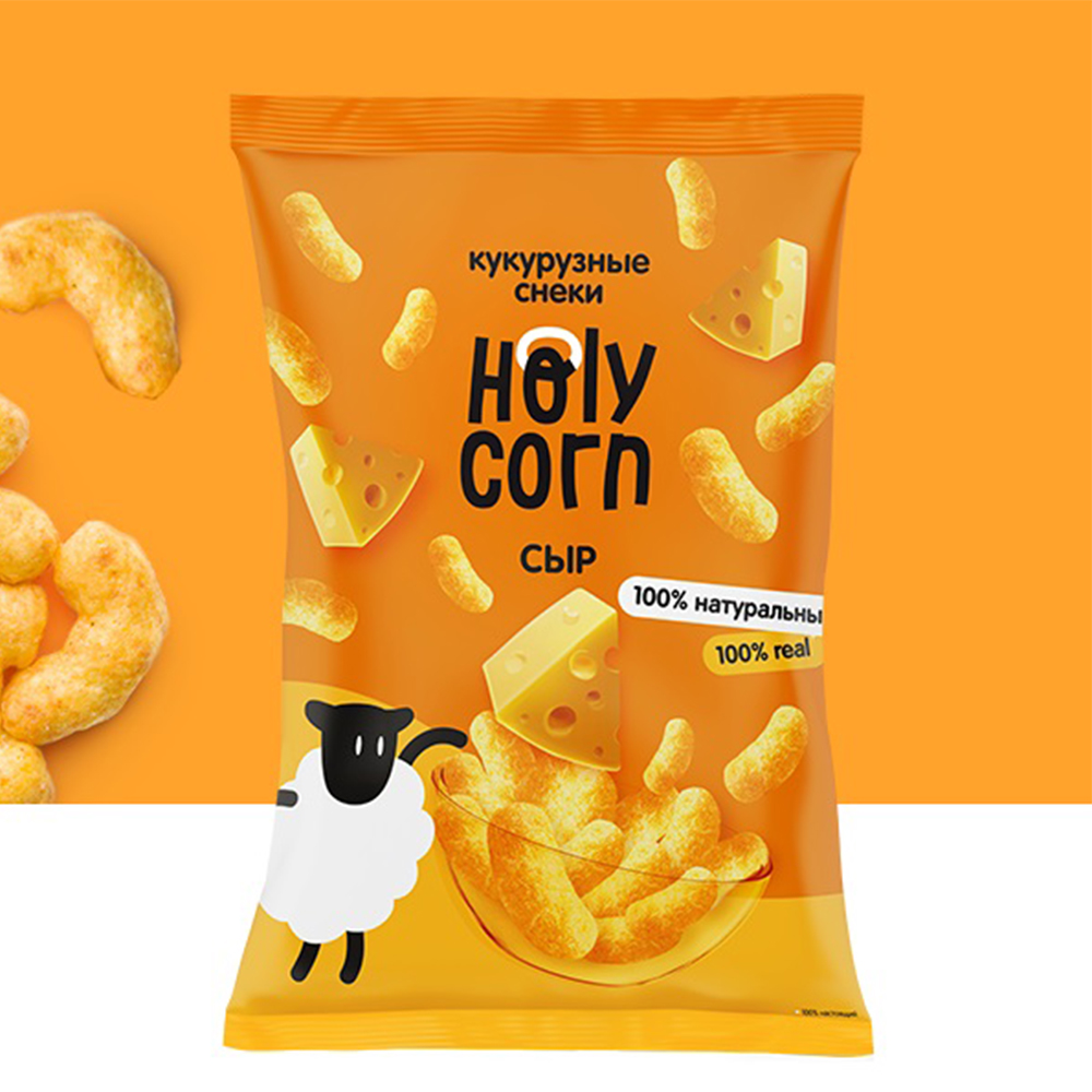 Кукурузные палочки "Сыр" Holy Corn