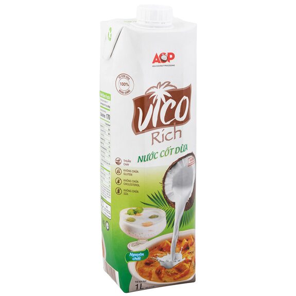 Кокосовое молоко ACP VICO Rich 1 л органическое