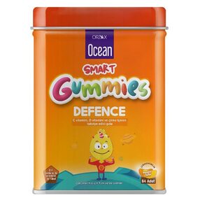 Витамины для детей, Защита иммунитета, жевательные таблетки Ocean Smart Gummies Defense ORZAX