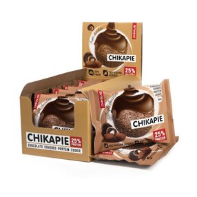 Протеиновое печенье Chikalab в шоколаде без сахара - Тройной шоколад Bombbar
