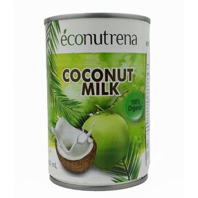 Органическое кокосовое молоко Econutrena 400 мл
