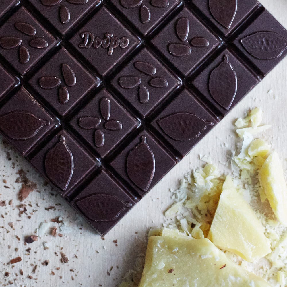 Шоколад горький, 72% какао, на меду, классический, Мастерская настоящего вкуса