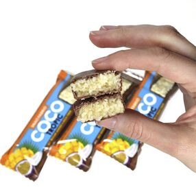 Батончик в шоколаде "COCO" - Кокос и манго-маракуйя Bombbar