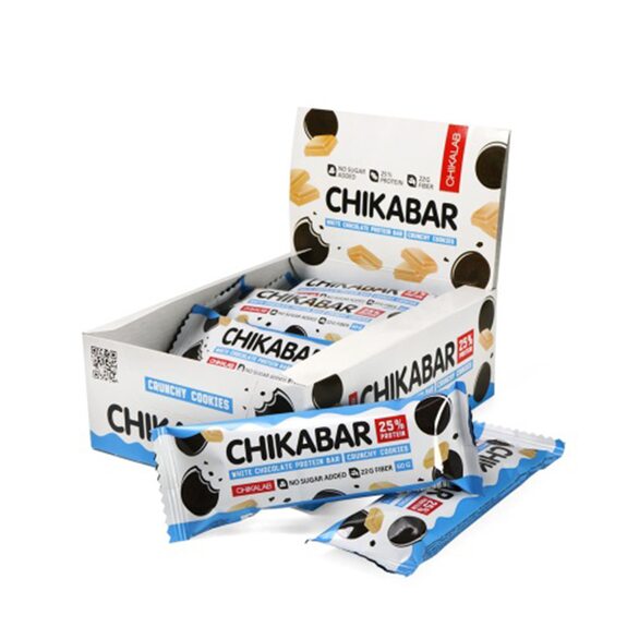 Протеиновый батончик Chikalab – Chikabar - Печенье с кремом BOMBBAR