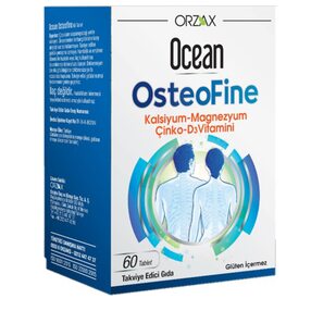 Витамины для костей, кальций, магний, цинк, витамин Д OsteoFine Ocean Orzax